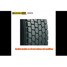 385\/65r22.5 truck  tire KUNLUN cheap commercial truck tires bus tires for sale